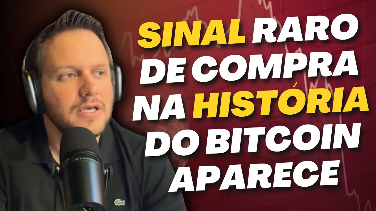 SINAL RARÍSSIMO APARECE NO BITCOIN E QUEM APROVEITAR VAI GANHAR MUITO DINHEIRO NO FUTURO