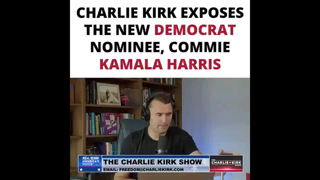 Charlie Kirk Exposes Kamala Harris