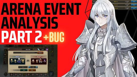 2 ARENA EVENT +Use bug + Important to understand all fights before play - Wisdom 8 Eternal Saga