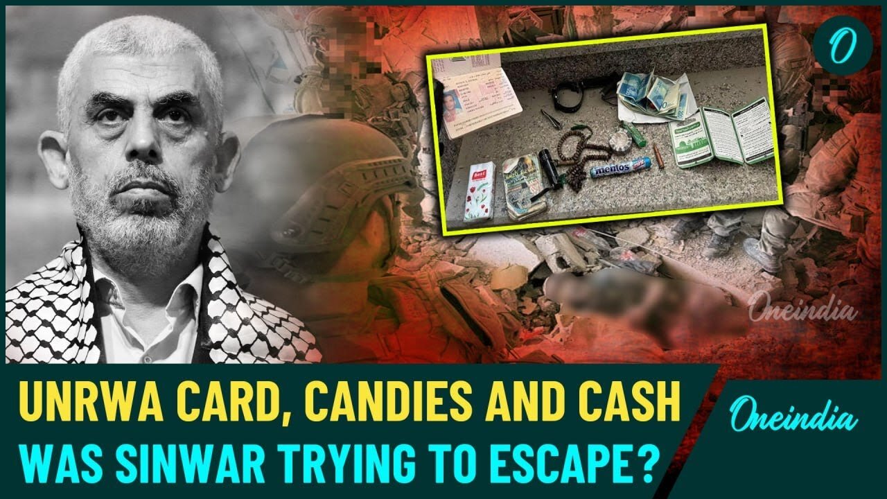 WATCH | Yahya Sinwar Eliminated | Cash, Weapons: What the IDF Found on Slain Hamas Chief’s Body