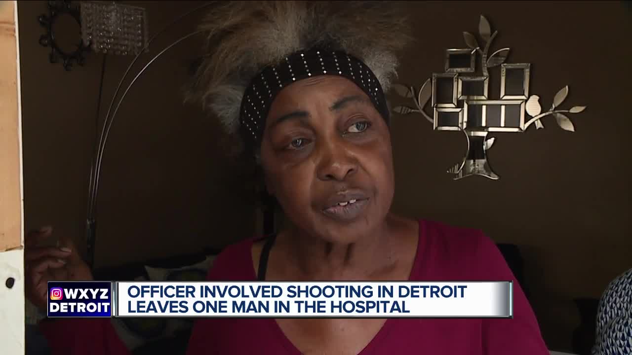Man injured in officer-involved shooting on Detroit's west side