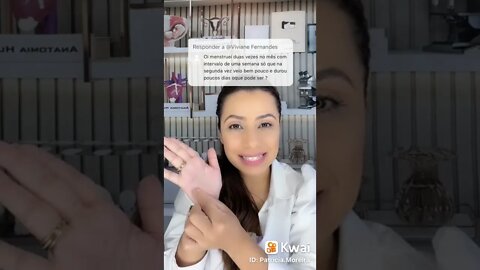 Tive um pequeno sangramento no mês o que pode ser?