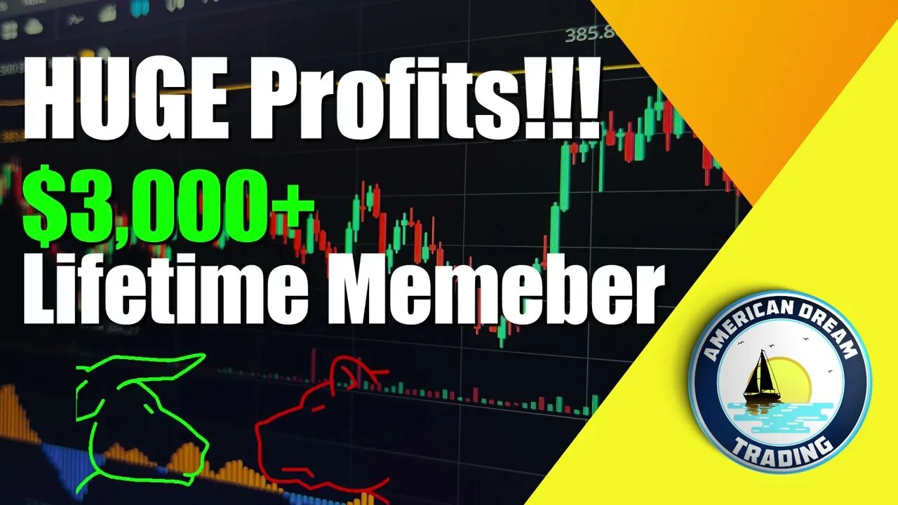 $3,000 Profit Life Time Member!