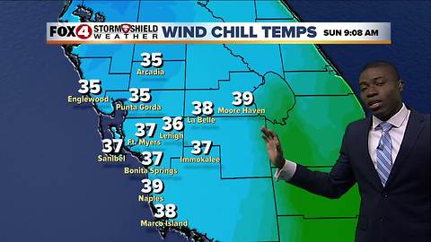 Breezy & Cooler through MLK Day