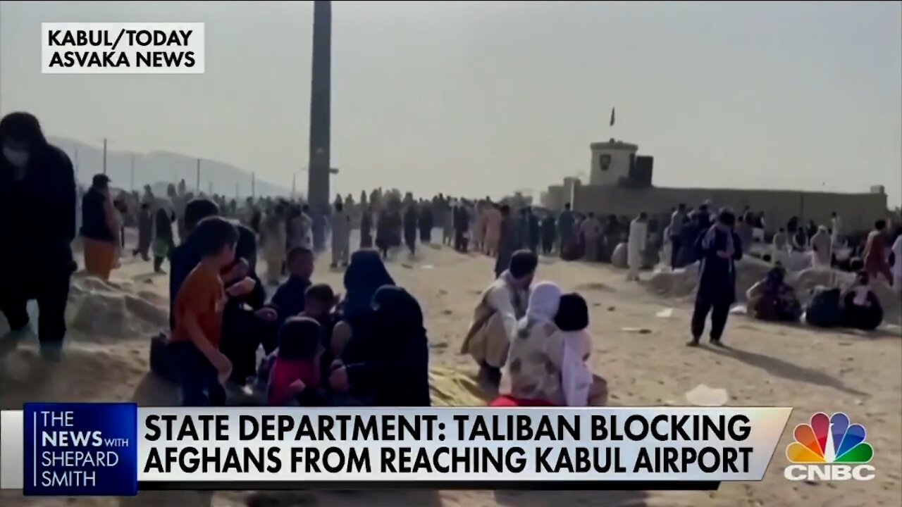 Taliban Shockingly ‘Breaking Its Promise,’ Blocking People from Kabul Airport