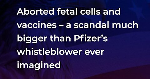 Living babies have their Kidneys ripped out minutes after birth to attain renal stem cells