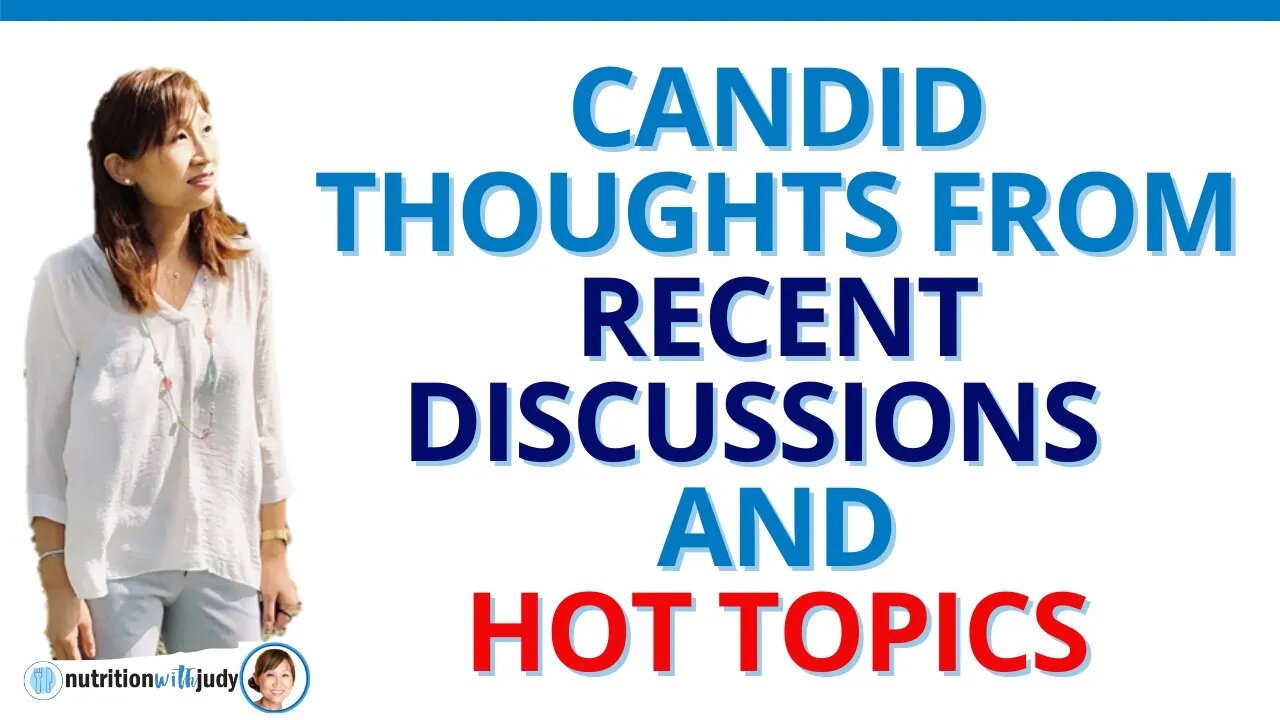 Thoughts on Insulin Resistance, Ideal Diets, Hormones and Other Hot Topics