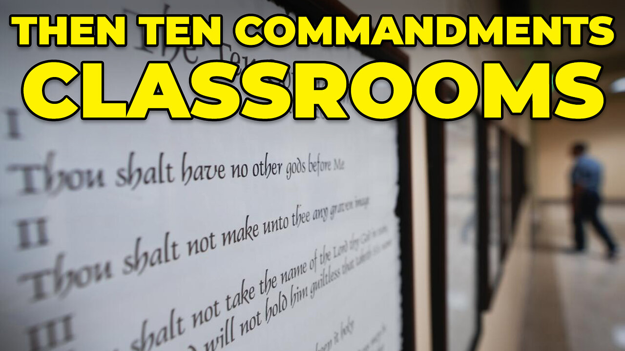 Ten Commandments MUST be displayed in Louisiana schools