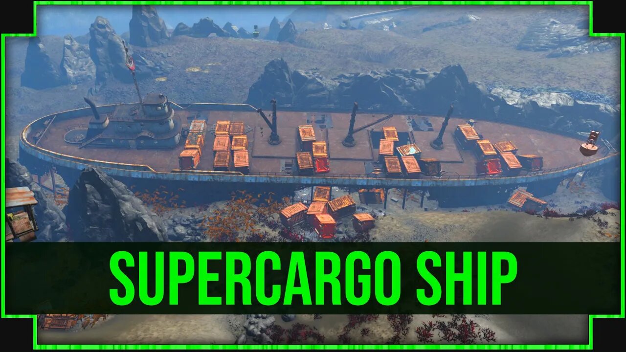 Sunken Cargo Ship Fallout 4 - Exploring The Deep