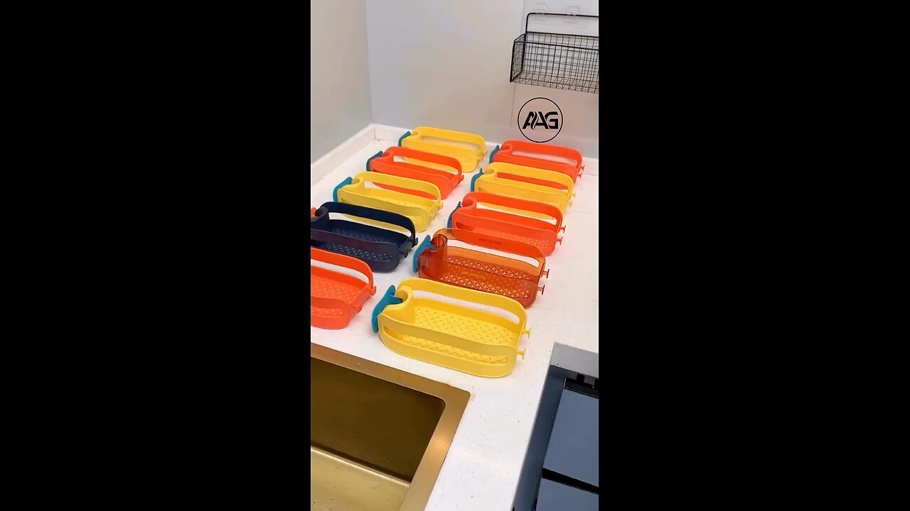 Sink Sponge Holder Multifunctional Organizing and Drying Rack