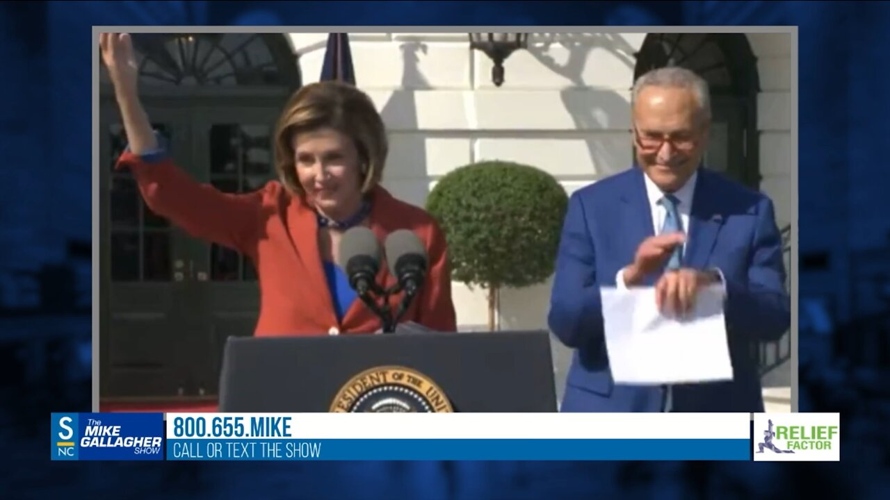 Nancy Pelosi asks the audience to 'please clap' when attempting to praise the "Inflation Reduction Act"