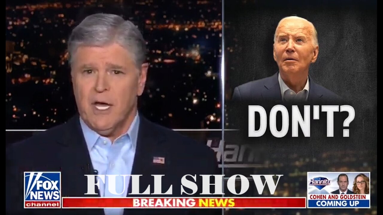 Sean Hannity 4/21/24 - Sean Hannity Full | Fox Breaking News Trump April 21, 2024