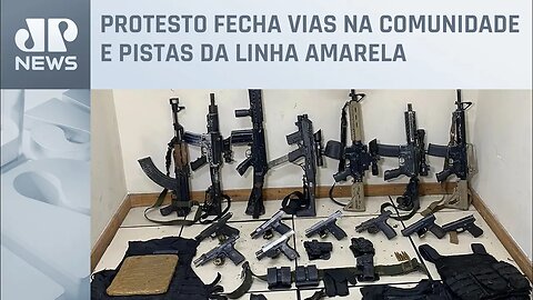 Ação da PM tem mais de 20 presos e apreensão de fuzis no Rio de Janeiro