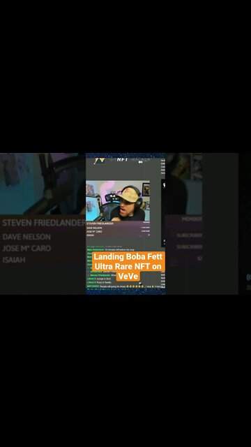 Reacting to Scoring Boba Fett Ultra Rare NFT on the Drop!