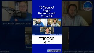 TBNS #shorts - 10 Years of Legal Recreational Cannabis