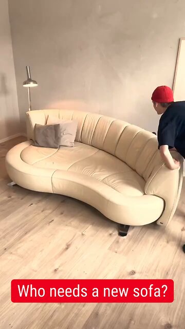 Who needs a new sofa?