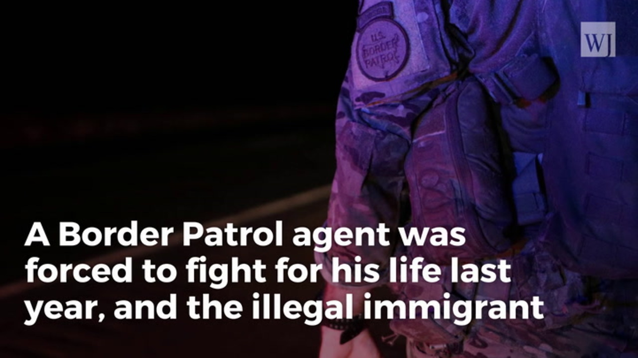 Illegal Imprisoned After Attempting to Drown Border Patrol Agent