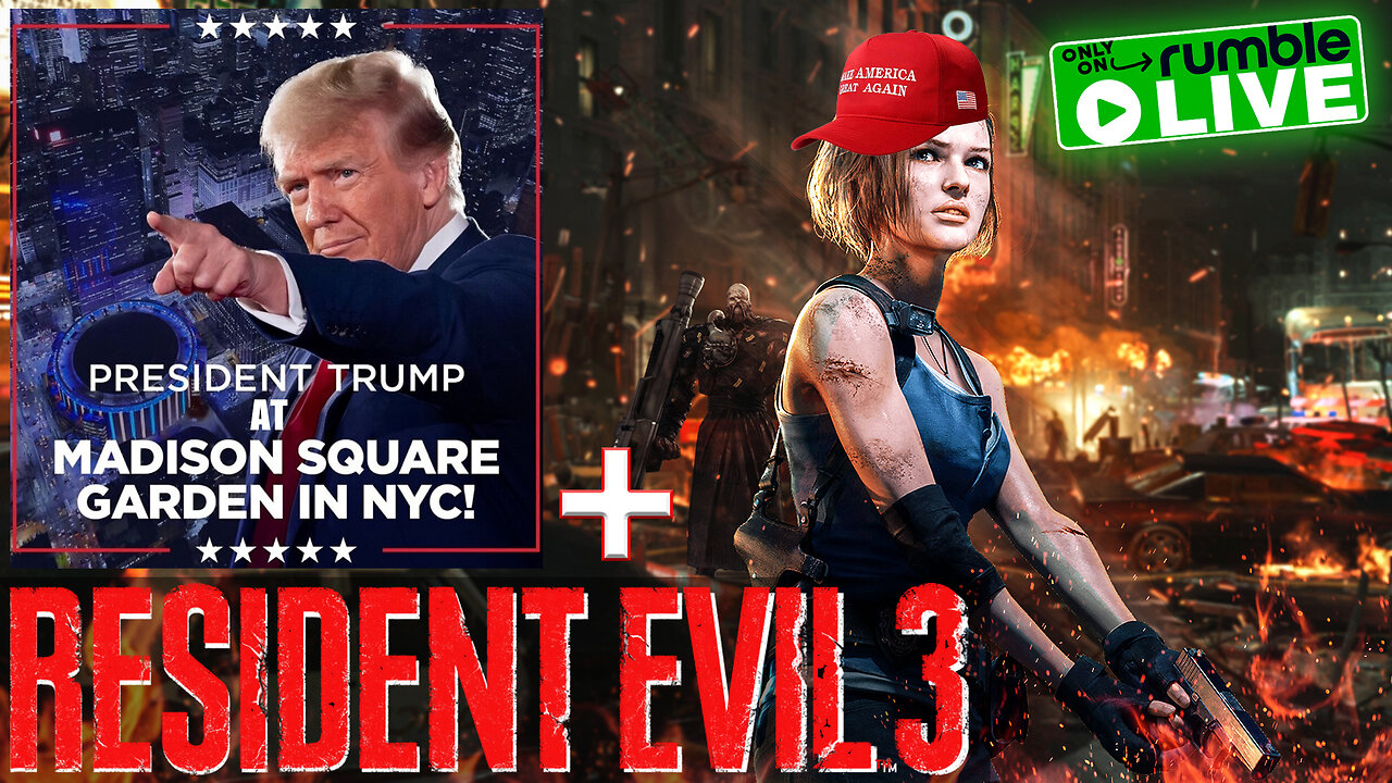 Resident Evil 3 + Trump Madison Square Garden Rally | ULTRA BEST AT GAMES (Original Live Version)