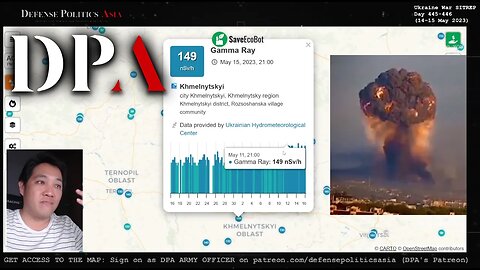 RADIATION FROM KHMELNYTSKYI EXPLOSION? Rumors of depleted Uranium shells destroyed? Factchecked