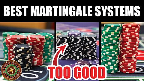 TOP 3 MUST PLAY Roulette Systems (Martingale)