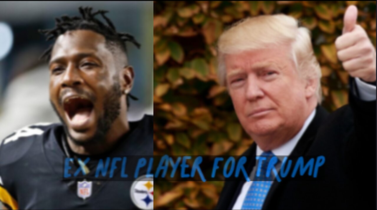 Ex NFL Player Is For Trump