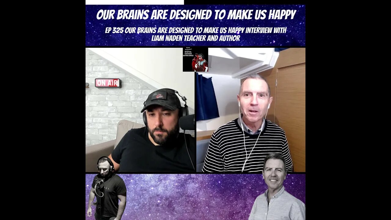 Our Brains Are Designed to Make Us Happy - Clip From Ep 325 With Liam Naden Teacher