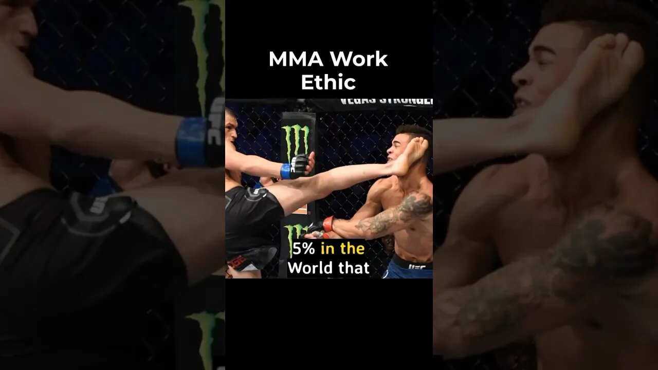 MMA Work Ethic || What Makes A Champion #short #shorts #mma #ufc #fyp #foryou #fight #ko #viral