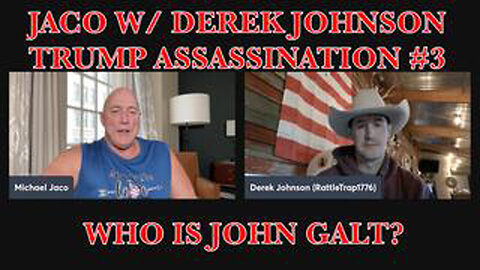 Jaco W/ Derek Johnson W/ Major Intel Comm Drop On Assassination - SGANON - 10/16/24..