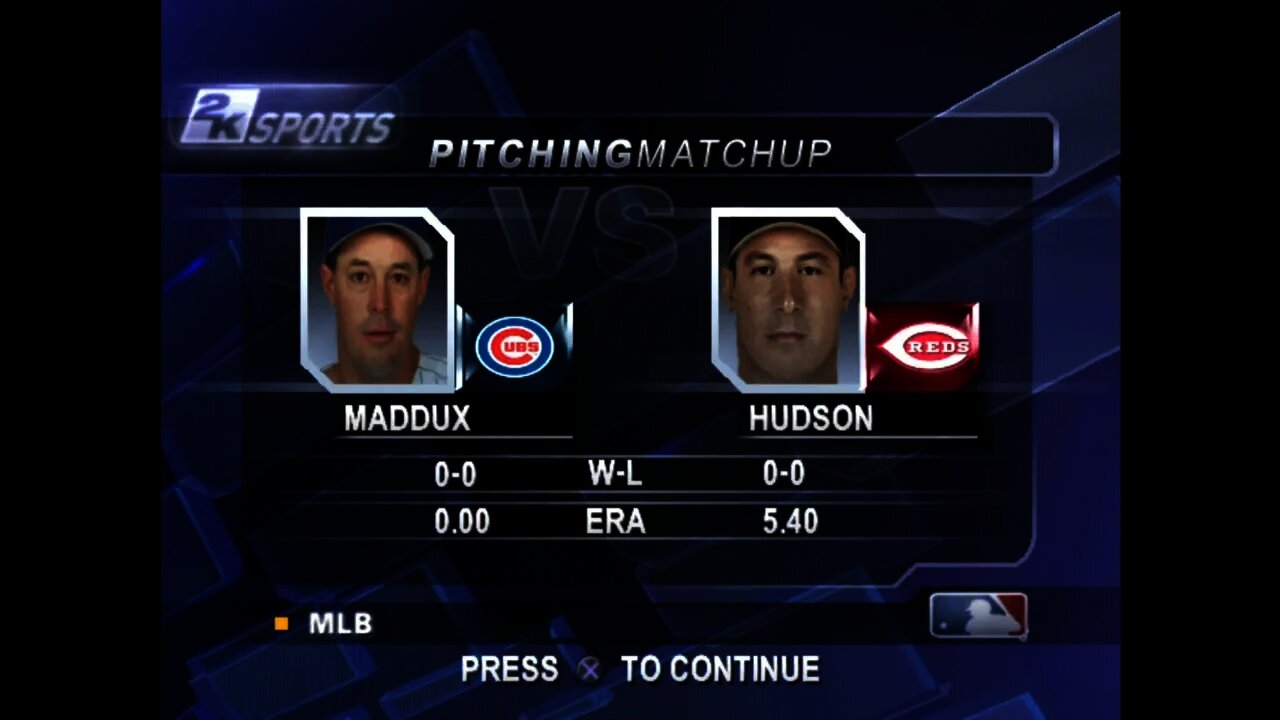 MLB 2K5 WSE Game 4 vs CIN Reds