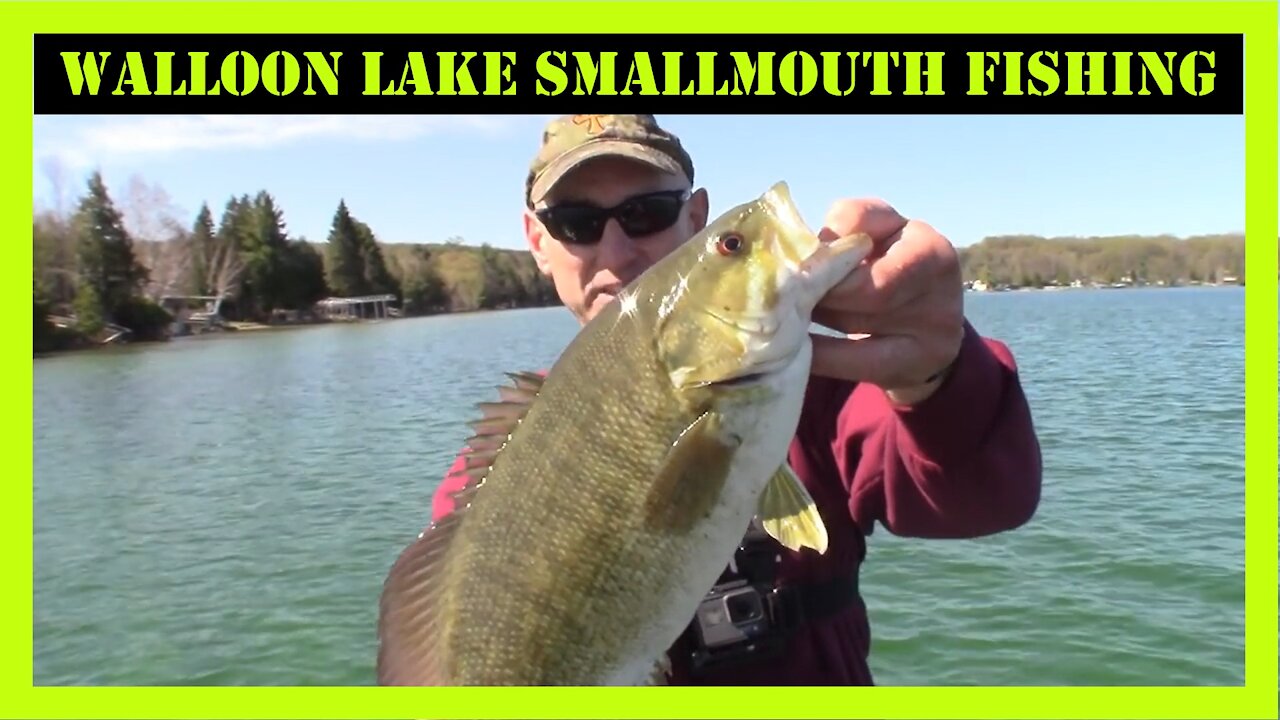 Walloon Lake Smallmouth Fishing Northern Michigan