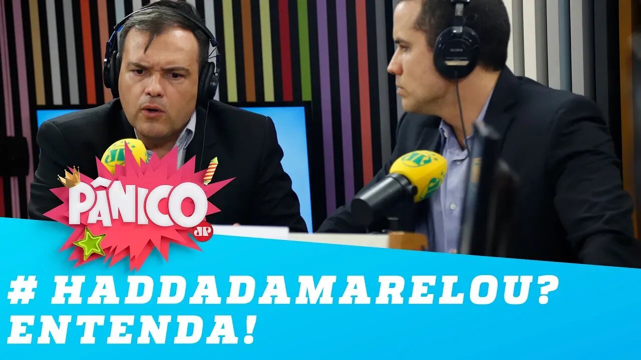 #HaddadAmarelou: foi isso que aconteceu com o candidato do PT?