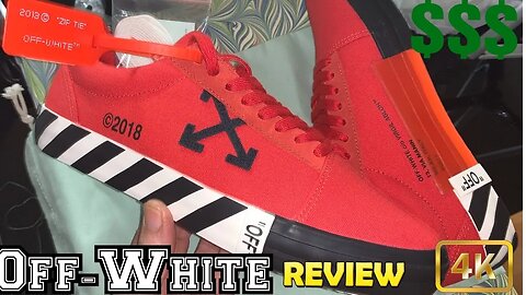 #OFFWHITE:VULC/RED| UNBOXING OFF WHITE ‘RED LOW’ :Unboxing & Review