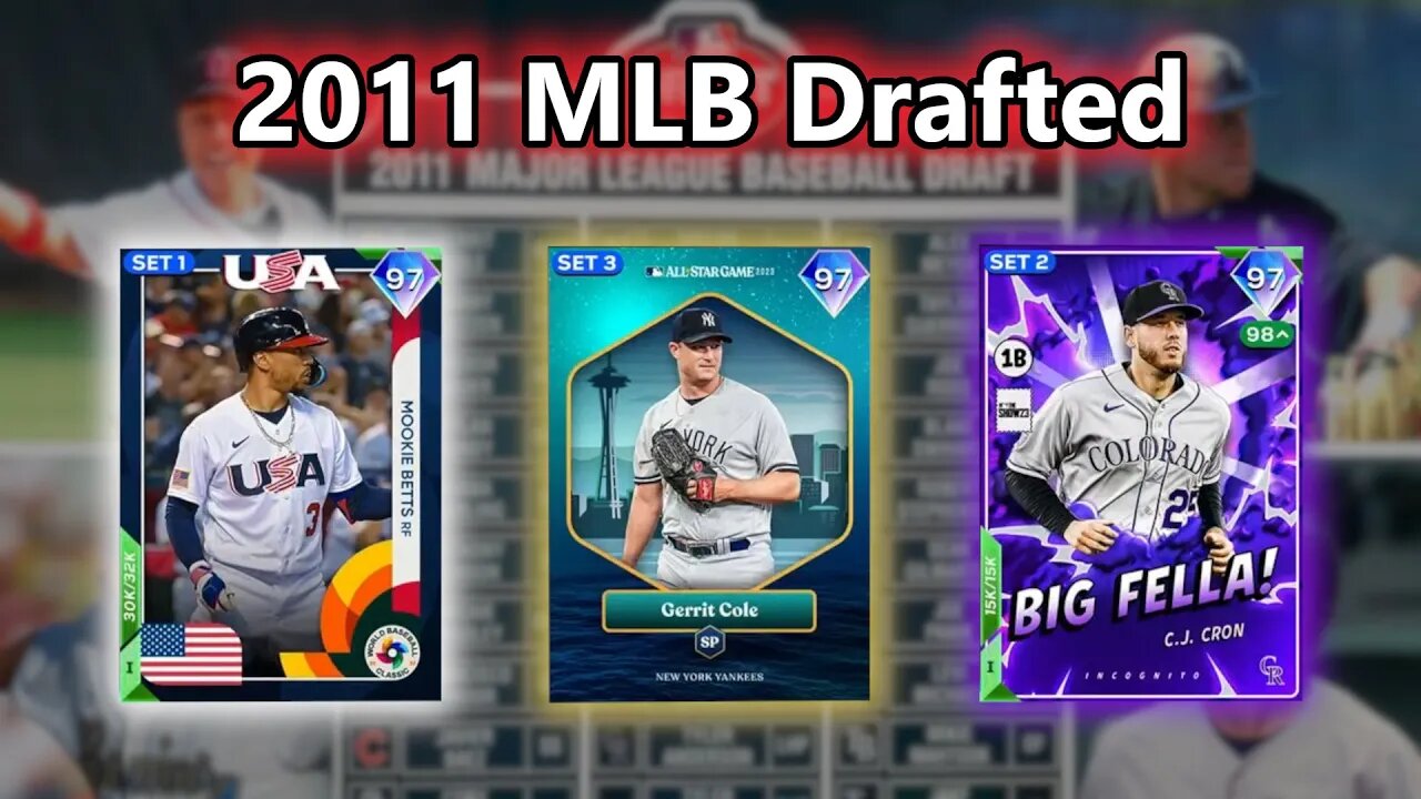 2011 MLB Drafted: MLB The Show 23 Diamond Dynasty