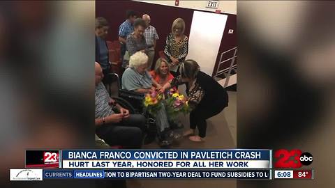 Bianca Franco convicted in Pavletich crash