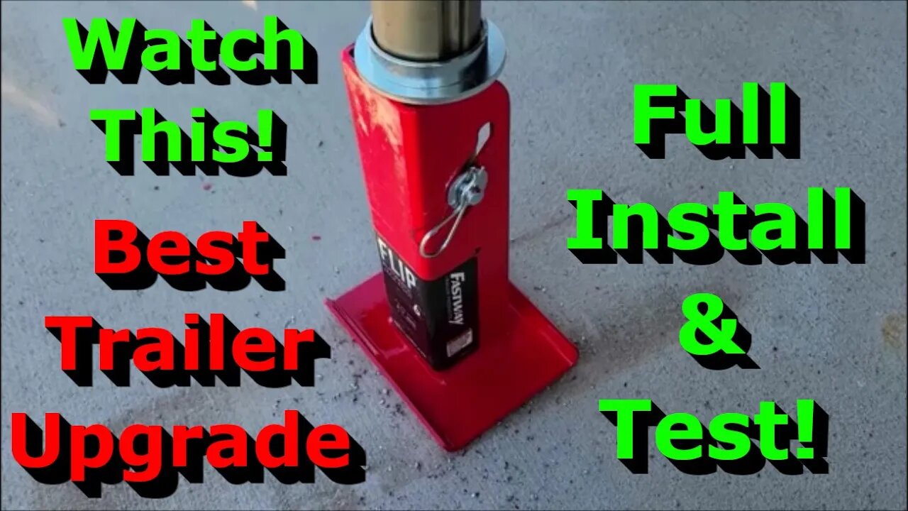 So Cool - Watch This - Fastway FLIP Trailer Fold-Up Jack