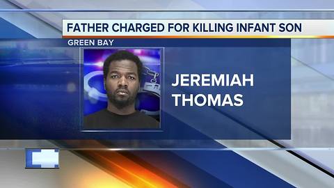 Father charged with homicide in baby's death