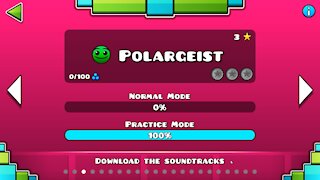 Geometry Dash Level 03 Polargeist Attempt 1