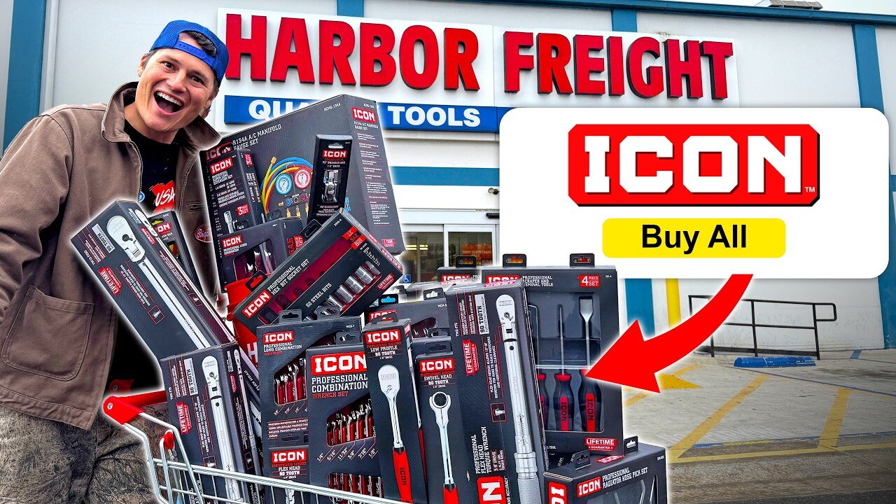 We Bought Every Icon Tool at Harbor Freight