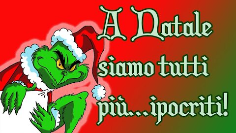 A NATALE PIU' BUONI O PIU' IPOCRITI...