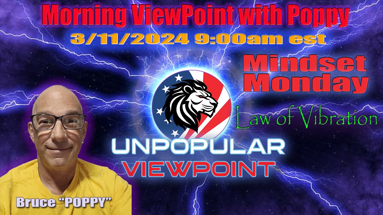 Mindset Monday with Poppy @9am est