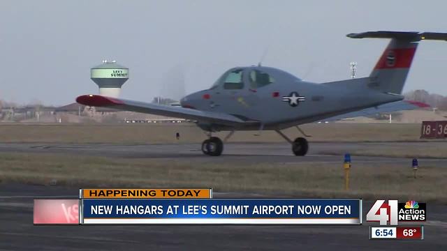 Lee's Summit airport unveils new hangars