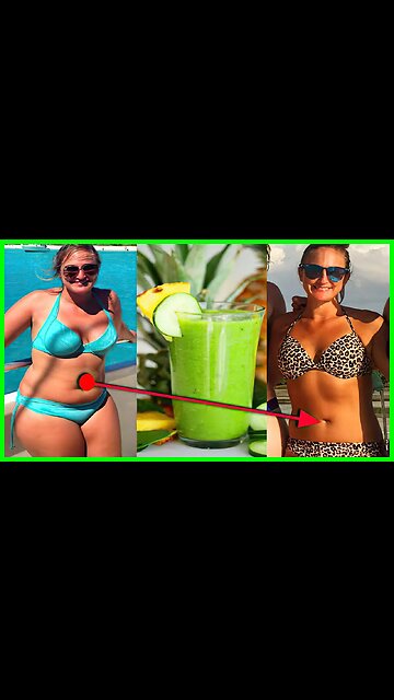 Cucumber Pineapple Ginger Lemon Weight Loss Drink Recipe (Detox) Best Weight Loss Drink #shorts