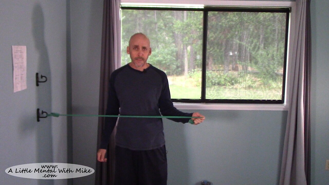 Shoulder Physical Therapy: 6-Resistance Band Exercises (2 sets of 8 reps each)