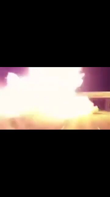 Tanker Flips And Turns A Highway Into An Action Movie