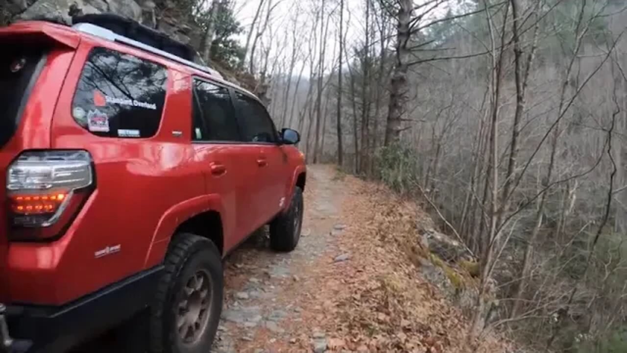 Hurricane Creek Trail, Shelton Laurel, and Bear Wallow Gap with the 4 Runner and NoBo 10 @@@@@ 4