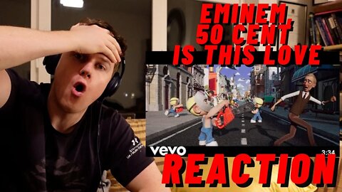 SLIM SHADY BACK!! Eminem, 50 Cent - Is This Love ('09) [Visualizer] ((IRISH GUY REACTION!!))