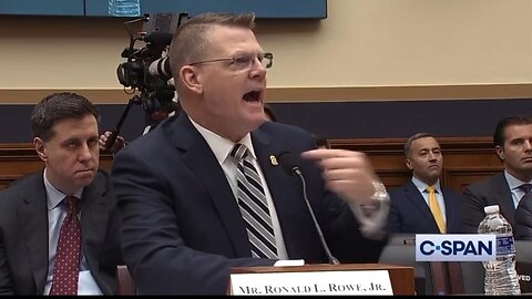 Secret Service Director Rowe Losing it during questioning at Trump assasination hearing