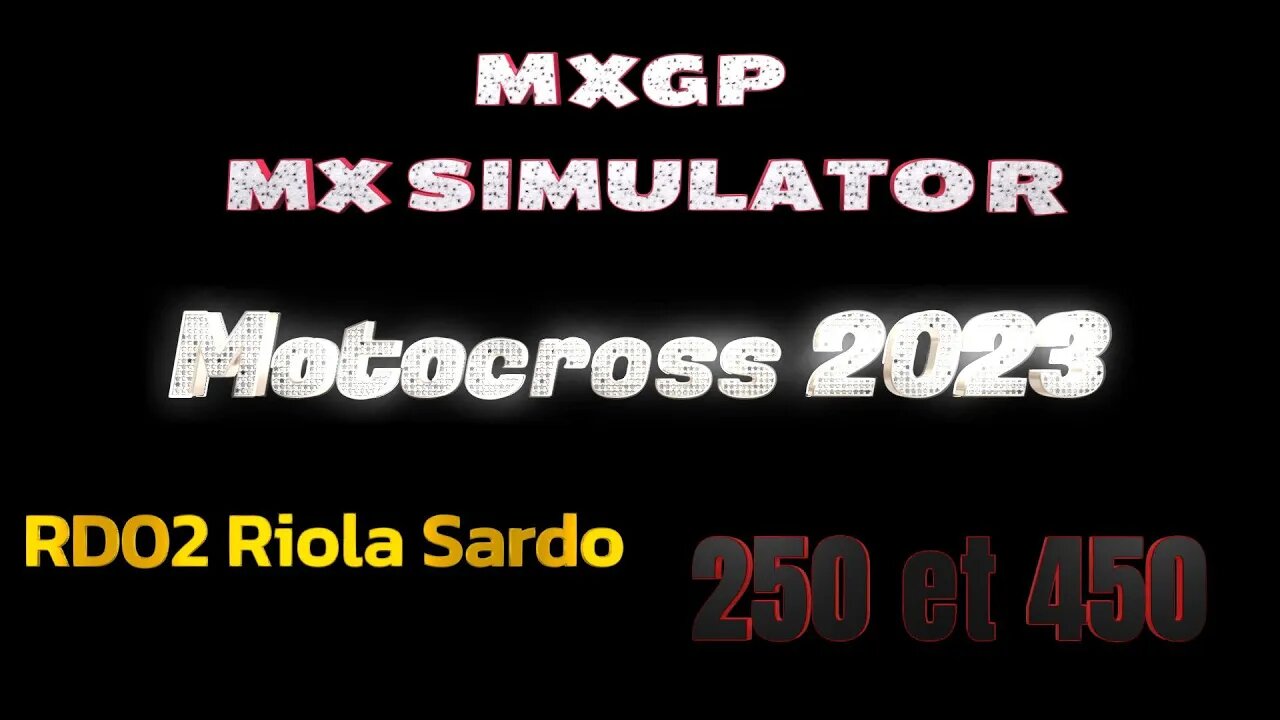 Mx Simulator 2023 MXGP RD02 Riola Sardo