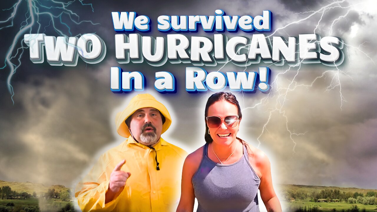 We survived TWO HURRICANES In A Row!