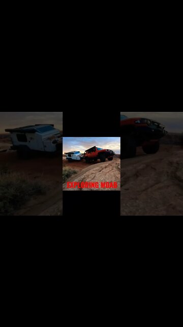 Exploring Moab, Overlanding the Island in the Sky district. With our Hiker extreme off road trailer.